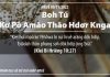Boh Tŭ Kơ Pô Amâo Thâo Hdơr Knga – 9/11/2022