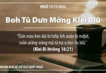 Boh Tŭ Dưn Mơ̆ng Klei Blŭ – 13/11/2022