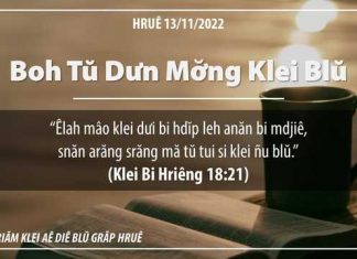 Boh Tŭ Dưn Mơ̆ng Klei Blŭ – 13/11/2022