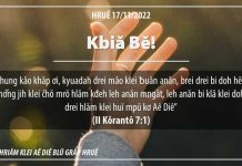 Kbiă Bĕ! – 17/11/2022