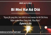 Bi Mni Kơ Aê Diê – 24/11/2022