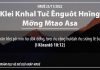 Klei Knhal Tuč Ênguôt Hnĭng Mơ̆ng Mtao Asa – 25/11/2022