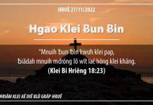 Hgao Klei Ƀun Ƀin – 27/11/2022