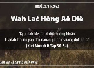Wah Lač Hŏng Aê Diê – 28/11/2022