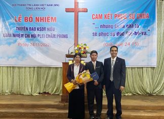 Gia Lai: Lễ Bổ Nhiệm Quản Nhiệm Chi Hội Plei Châm Prong
