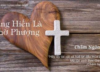 Dâng Hiến Là Thờ Phượng – 1/12/2022