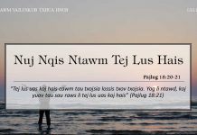 Nuj Nqis Ntawm Tej Lus Hais – 13/11/2022