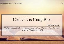 Cia Li Los Cuag Kuv – 22/11/2022