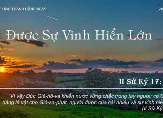 Được Sự Vinh Hiển Lớn – 26/11/2022