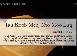 Tau Koob Meej Nto Moo Lug – 26/11/2022