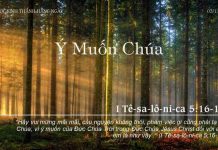 Ý Muốn Chúa – 3/11/2022