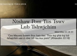 Ntshaw Pom Tus Tswv Lub Tshwjchim – 30/11/2022