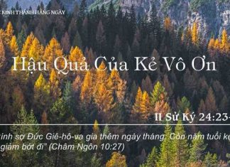 Hậu Quả Của Kẻ Vô Ơn – 9/11/2022