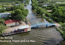 Khánh thành cầu Bà Cai (tại phường 8, Thành phố Cà Mau) – Do Ủy ban Y Tế Xã Hội – HTTL VN tài trợ
