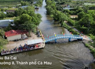 Khánh thành cầu Bà Cai (tại phường 8, Thành phố Cà Mau) – Do Ủy ban Y Tế Xã Hội – HTTL VN tài trợ