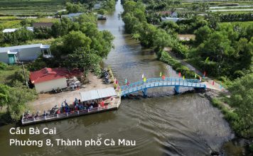 Khánh thành cầu Bà Cai (tại phường 8, Thành phố Cà Mau) – Do Ủy ban Y Tế Xã Hội – HTTL VN tài trợ