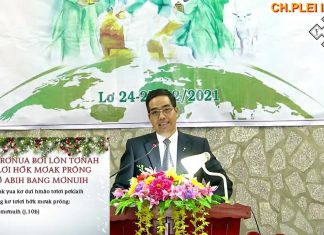 Bài giảng “BÌNH AN DƯỚI ĐẤT” – Mục sư Hanh – UV.TLH – HTTLVN