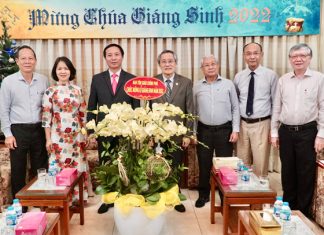 Trưởng Ban Tôn Giáo Chính Phủ Và Các Đoàn Thể Chúc Mừng Tổng Liên Hội Nhân Dịp Giáng Sinh 2022