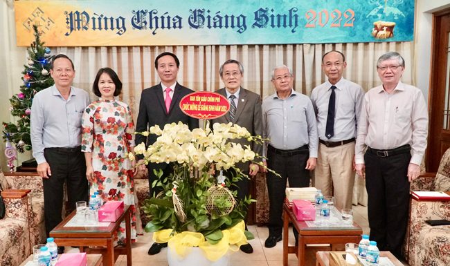 Trưởng Ban Tôn Giáo Chính Phủ Và Các Đoàn Thể Chúc Mừng Tổng Liên Hội Nhân Dịp Giáng Sinh 2022