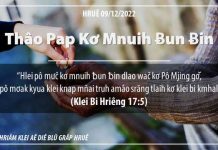 Thâo Pap Kơ Mnuih Ƀun Ƀin – 9/12/2022