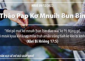 Thâo Pap Kơ Mnuih Ƀun Ƀin – 9/12/2022