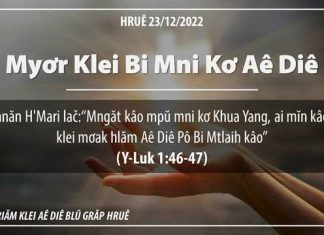 Myơr Klei Bi Mni Kơ Aê Diê – 23/12/2022