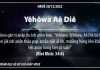 Yêhôwa Aê Diê – 30/12/2022