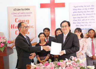 Đăk Nông: Lễ Cảm Tạ Chúa Và Công Bố Điểm Nhóm Tin Lành Đăk Nia
