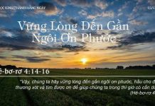 Vững Lòng Đến Gần Ngôi Ơn Phước – 15/12/2022