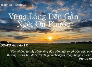 Vững Lòng Đến Gần Ngôi Ơn Phước – 15/12/2022