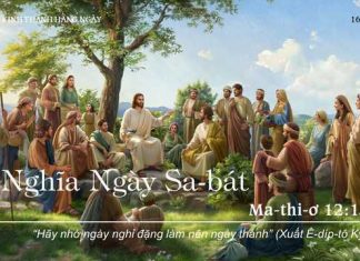 Ý Nghĩa Ngày Sa-bát – 16/12/2022