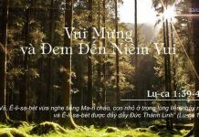 Vui Mừng và Đem Đến Niềm Vui – 22/12/2022