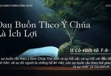 Đau Buồn Theo Ý Chúa Là Ích Lợi – 27/12/2022