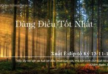 Dâng Điều Tốt Nhất – 3/12/2022