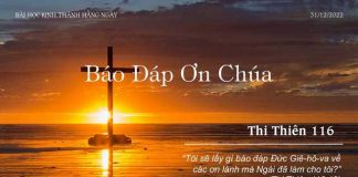Báo Đáp Ơn Chúa – 31/12/2022