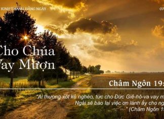 Cho Chúa Vay Mượn – 7/12/2022