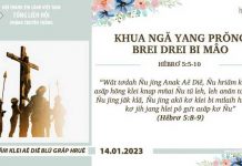 Khua Ngă Yang Prŏng Brei Drei Bi Mâo – 14/1/2023