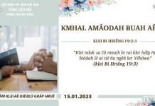 Kmhal Amâodah Ƀuah Aê Diê – 15/1/2023