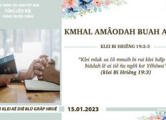 Kmhal Amâodah Ƀuah Aê Diê – 15/1/2023