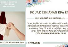 Pô Jăk Leh Anăn Kpă Ênô – 17/1/2023