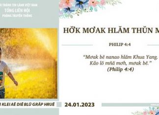 Hơ̆k Mơak Hlăm Thŭn Mrâo – 24/1/2023