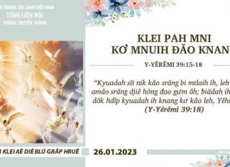 Klei Pah Mni kơ Mnuih Đăo Knang – 26/1/2023