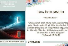 Dua Êpul Mnuih – 27/1/2023