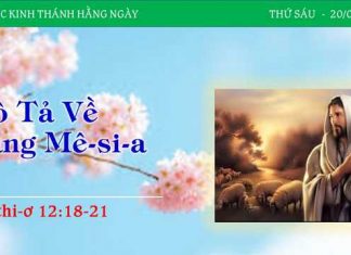 Mô Tả Về Đấng Mê-si-a – 20/1/2023