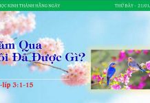 Năm Qua Tôi Đã Được Gì? – 21/1/2023