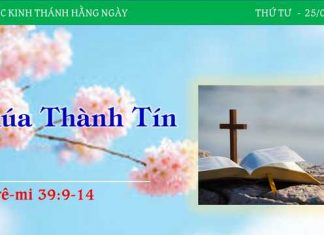 Chúa Thành Tín – 25/1/2023