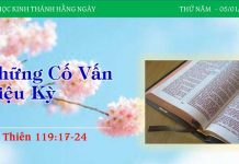 Những Cố Vấn Diệu Kỳ – 5/1/2023