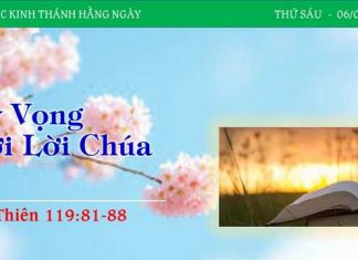 Hy Vọng Nơi Lời Chúa – 6/1/2023
