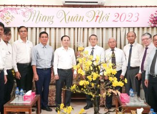 Thành Ủy TP.HCM Thăm và Chúc Tết Tổng Liên Hội