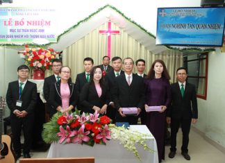 Đà Nẵng: Bổ Nhiệm Quản Nhiệm Hội Thánh Tin Lành Non Nước
